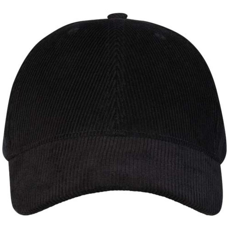 Gorra de 6 paneles de pana reciclada "Hutton"