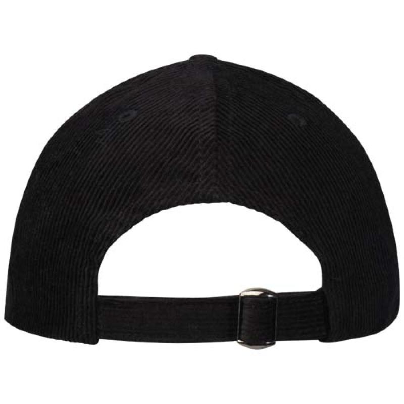 Gorra de 6 paneles de pana reciclada "Hutton"