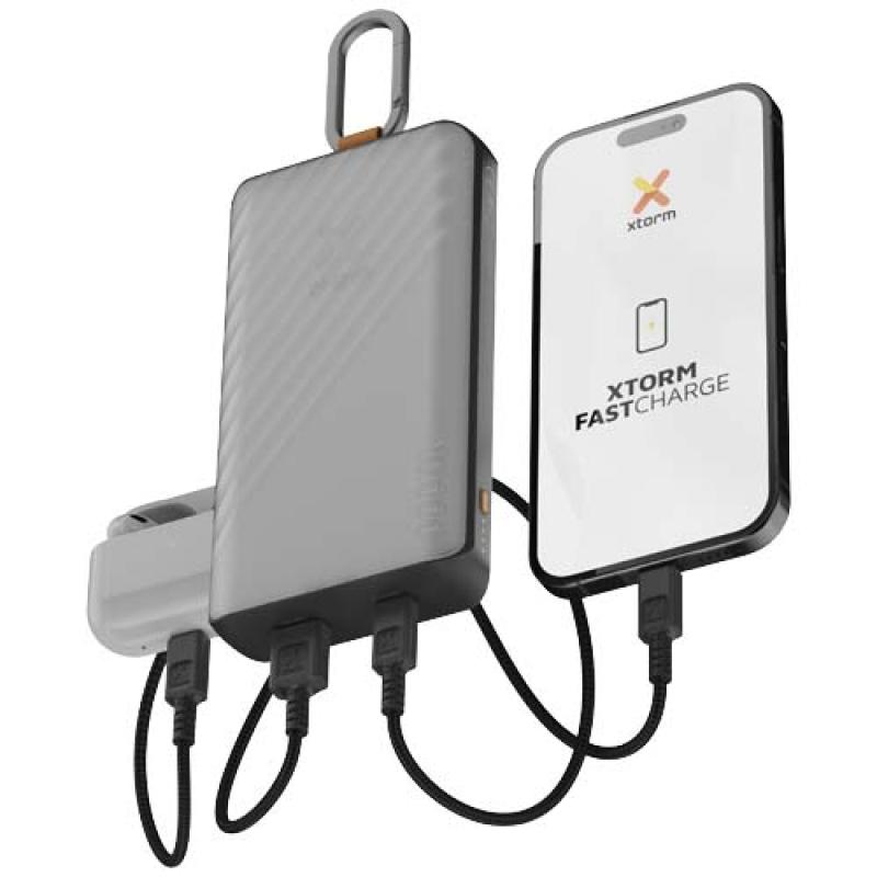 Batería externa solar de 10 000 mAh y 15 W con luz "Xtorm XG2S101 Go2"