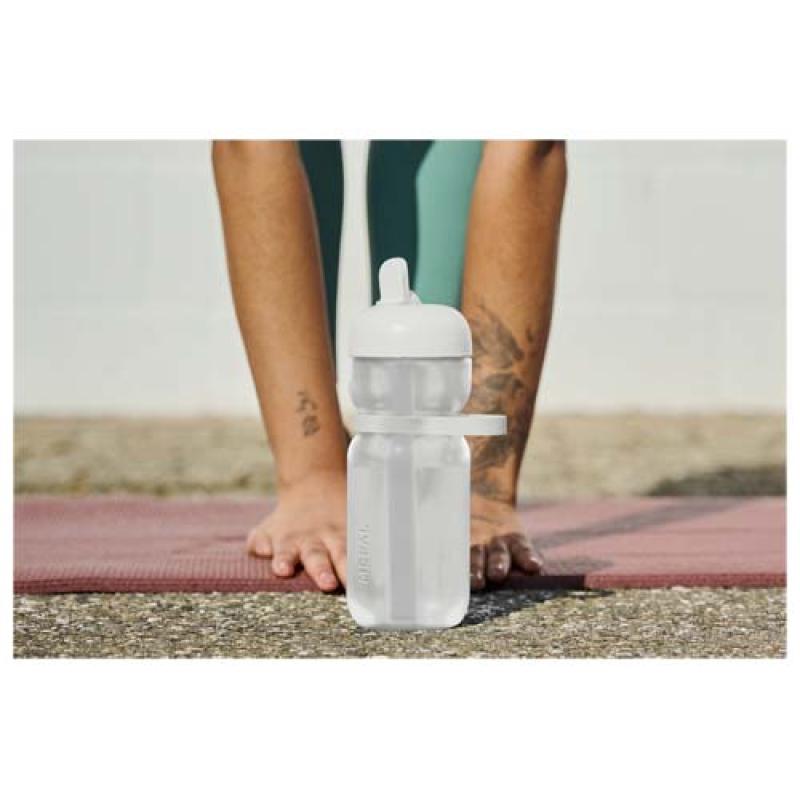 Bidón deportivo con tapa Flip de material reciclado de 600 ml "Mepal"