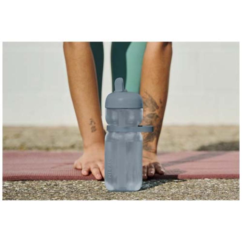 Bidón deportivo con tapa Flip de material reciclado de 600 ml "Mepal"