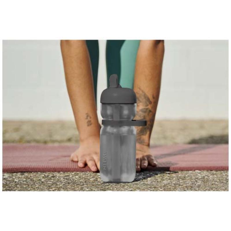Bidón deportivo con tapa Flip de material reciclado de 600 ml "Mepal"