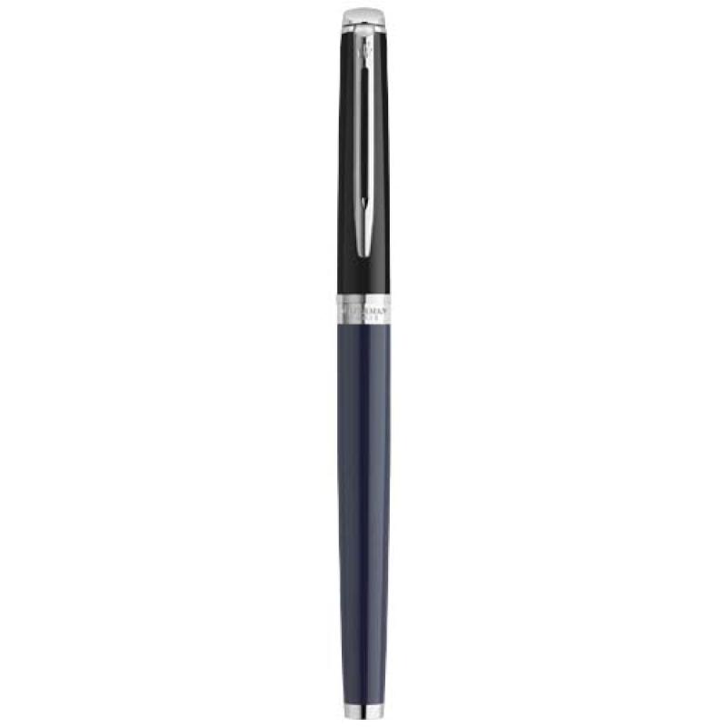 Rollerball con bloques de color y ribete plateado "Hemisphere" (tinta negra)