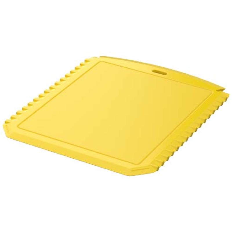 Rascador de hielo rectangular de plástico reciclado "Thrym"