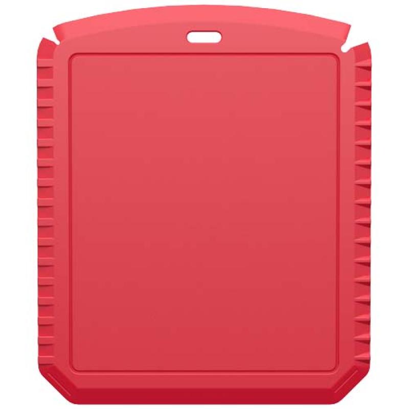 Rascador de hielo rectangular de plástico reciclado "Thrym"