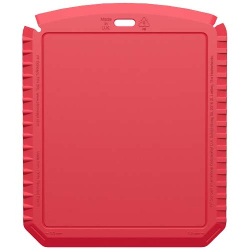 Rascador de hielo rectangular de plástico reciclado "Thrym"