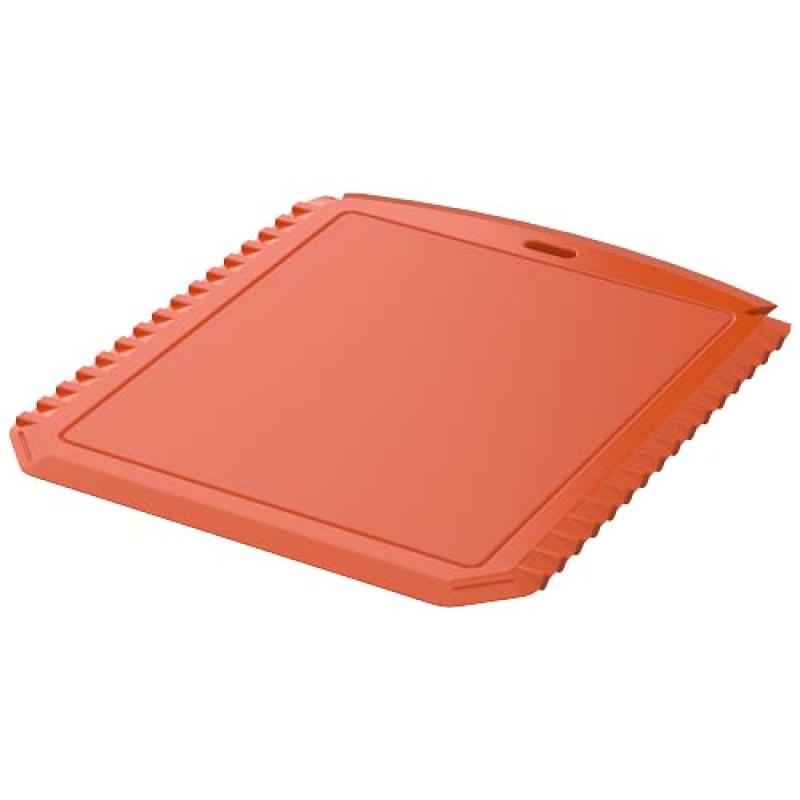 Rascador de hielo rectangular de plástico reciclado "Thrym"