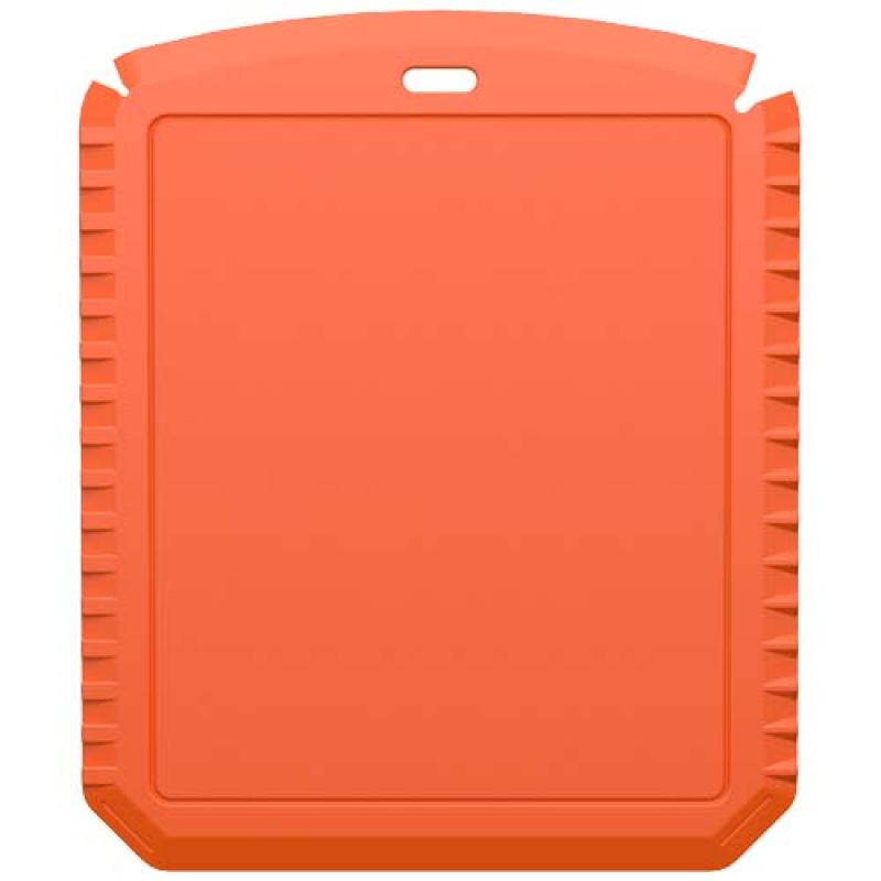 Rascador de hielo rectangular de plástico reciclado "Thrym"