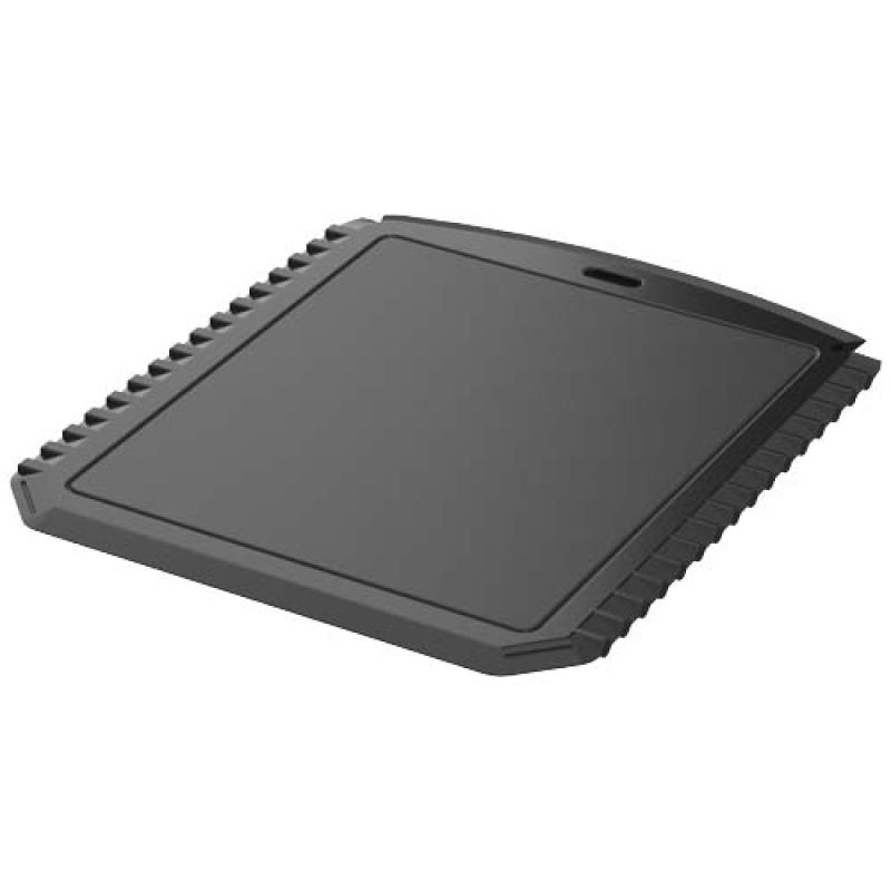 Rascador de hielo rectangular de plástico reciclado "Thrym"