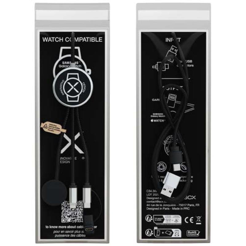 Cable de carga de reloj inteligente 7 en 1 "SCX.design C34"