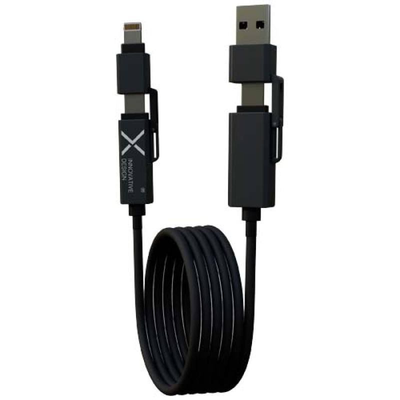 Cable de carga de silicona magnético de 100 W "SCX.design C59"