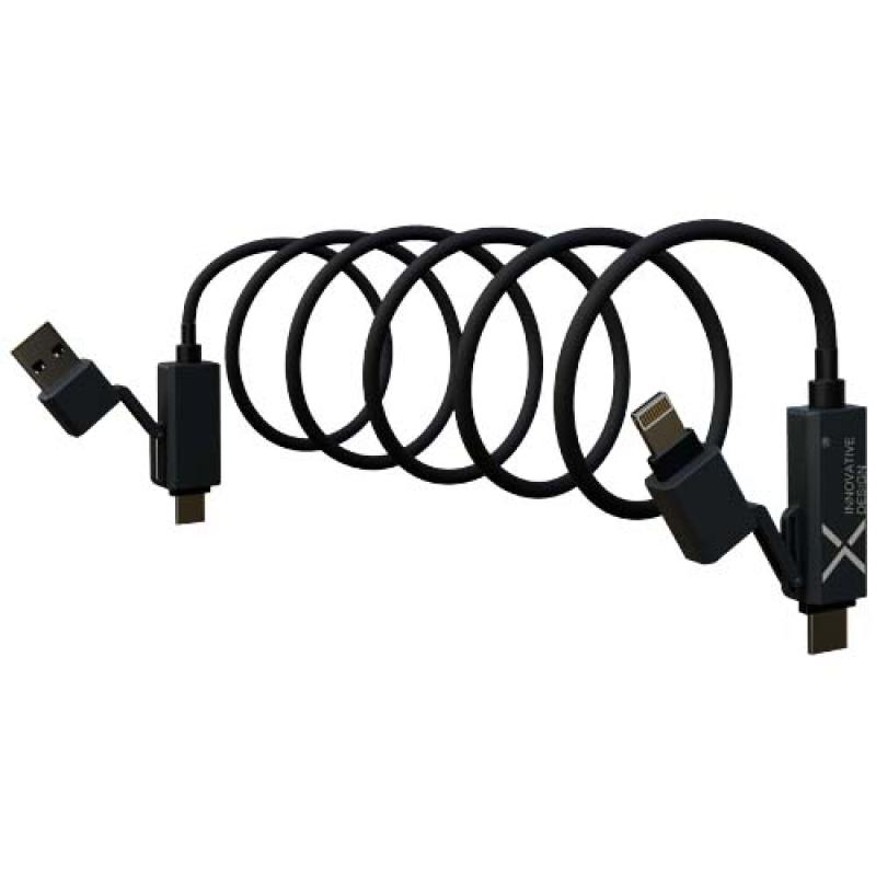 Cable de carga de silicona magnético de 100 W "SCX.design C59"