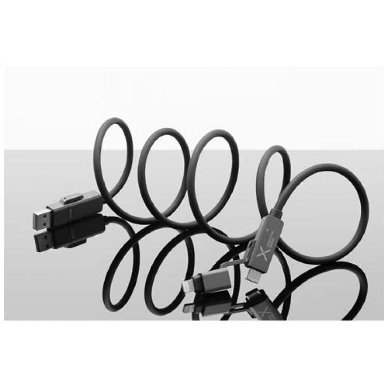 Cable de carga de silicona magnético de 100 W "SCX.design C59"