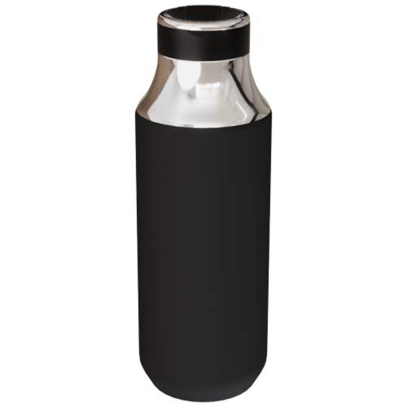 Botella de 500 ml de acero inoxidable con aislamiento y pajita "SCX.design D12"