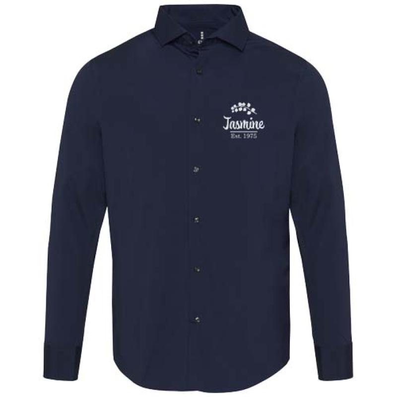 Camisa de popelina para hombre "Carnelian"