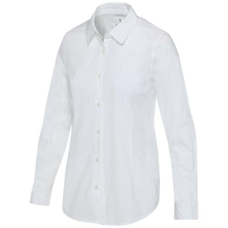 Camisa de popelina para mujer "Carnelian"