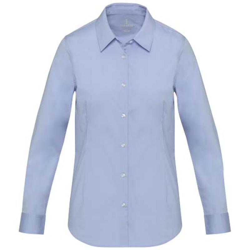 Camisa de popelina para mujer "Carnelian"