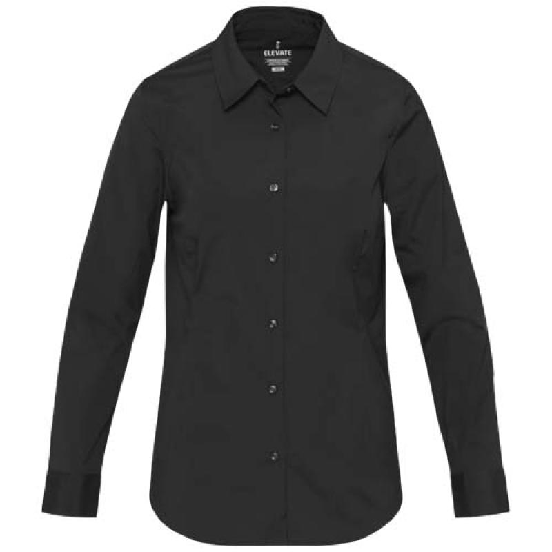 Camisa de popelina para mujer "Carnelian"