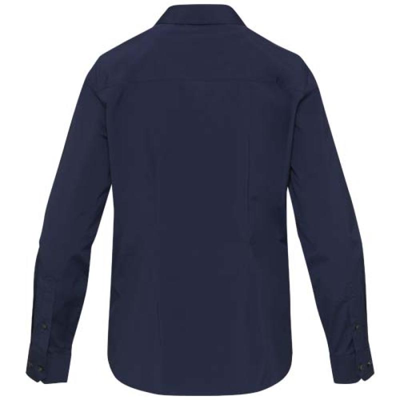Camisa de popelina para mujer "Carnelian"