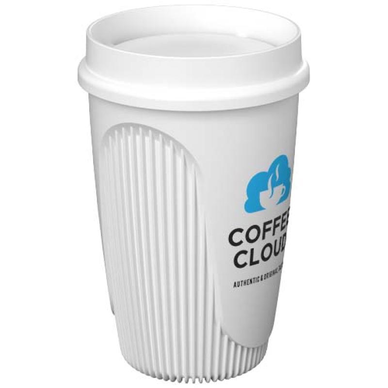 Vaso de 350 ml con tapa de 360° "Alto"