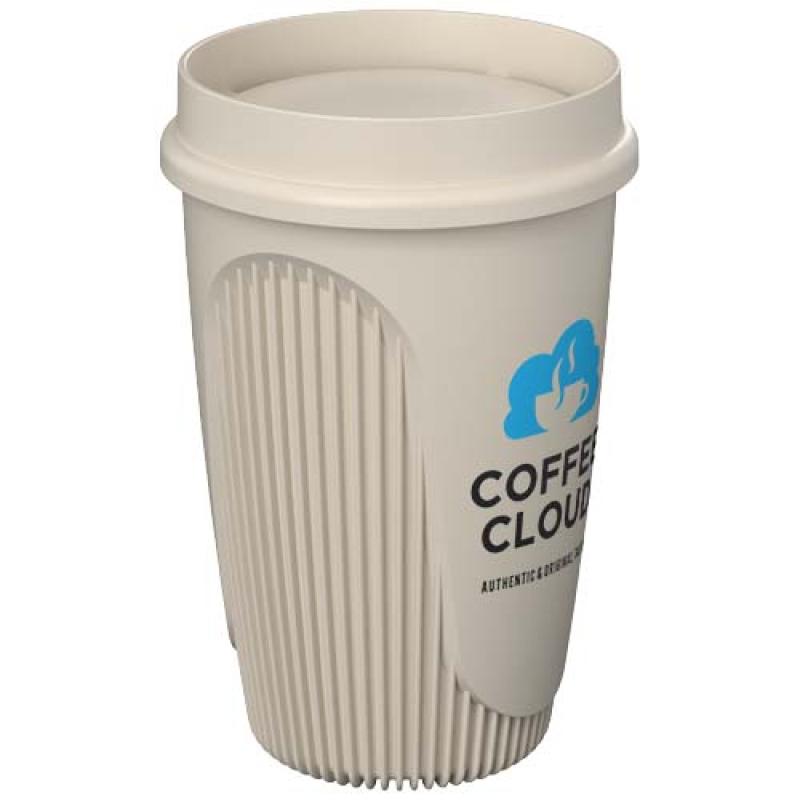 Vaso de 350 ml con tapa de 360° "Alto"
