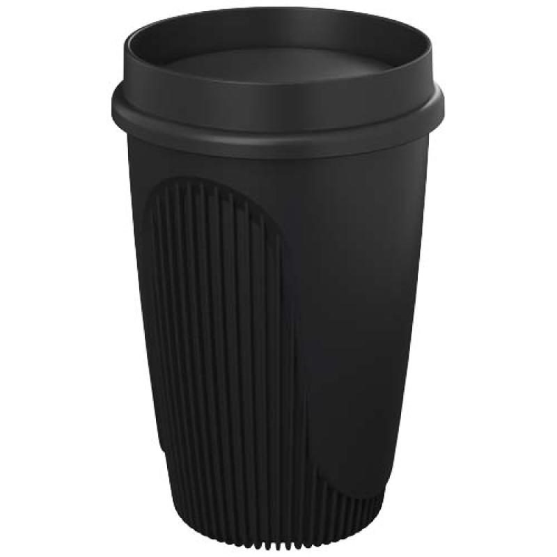 Vaso de 350 ml con tapa de 360° "Alto"