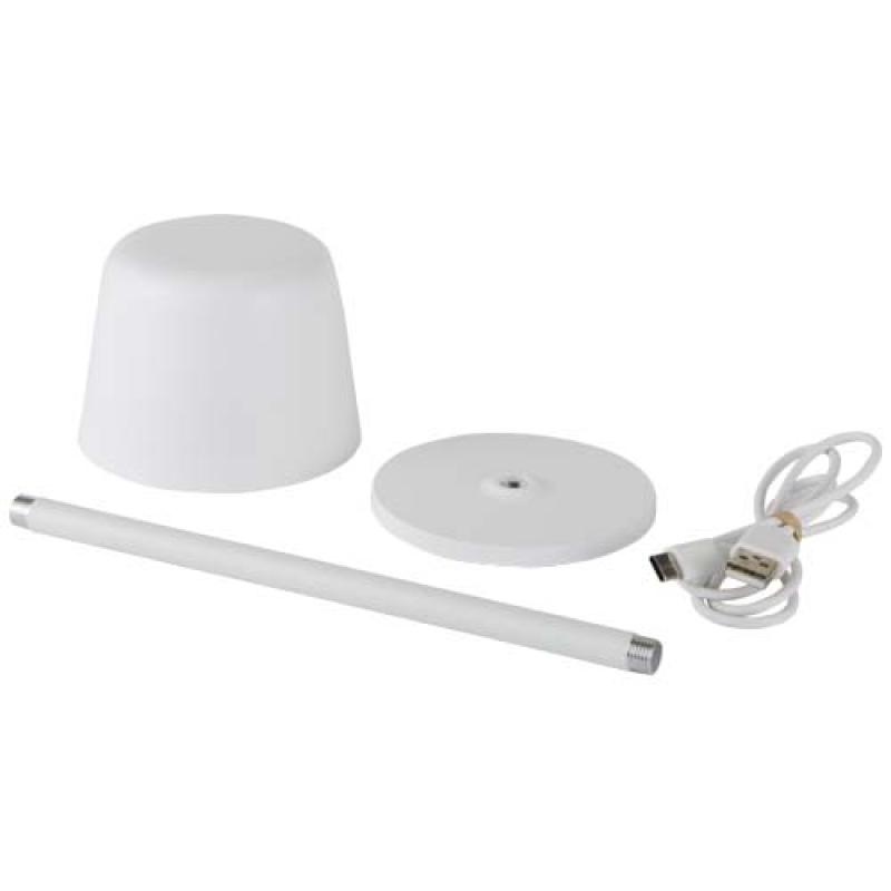 Lámpara de mesa recargable regulable con 3 modos de luz "Alya"