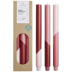 Velas diagonales - set de 3 "Originalhome Eden"