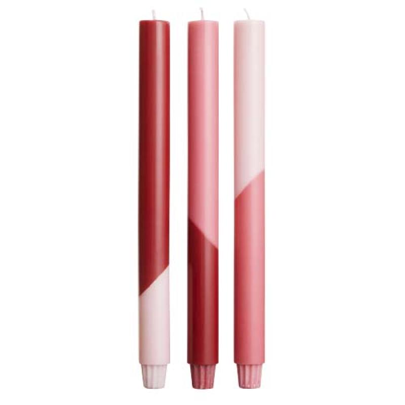 Velas diagonales - set de 3 "Originalhome Eden"