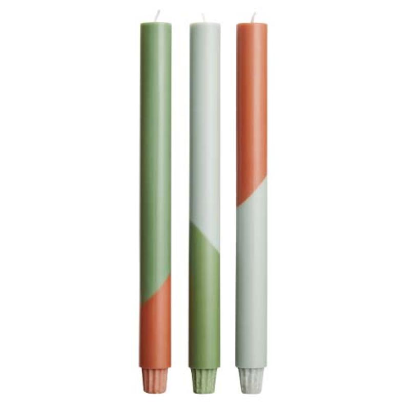 Velas diagonales - set de 3 "Originalhome Eden"