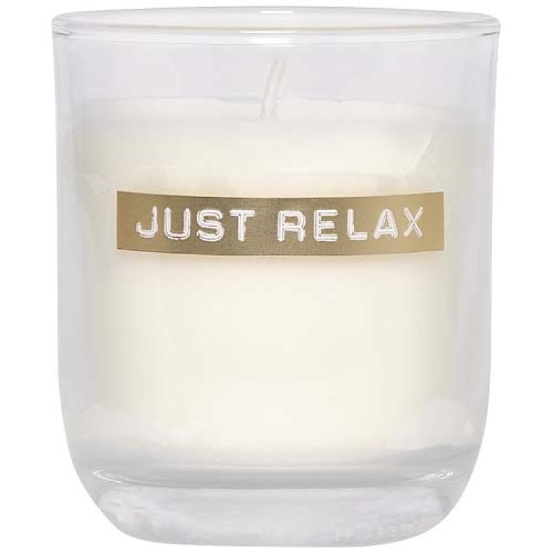 Dispensador de jabón de manos de 250 ml y juego de velas aromáticas de 150 g con fragancia de lino fresco "Wellmark Discovery"