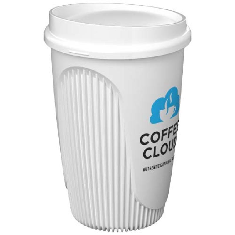 Vaso de 350 ml con tapa "Alto"