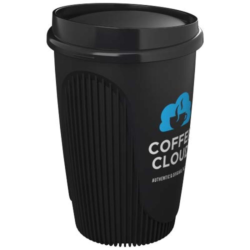 Vaso de 350 ml con tapa "Alto"