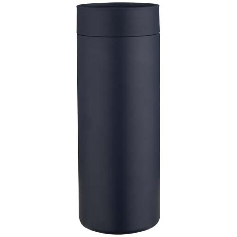 Botella de 650 ml de acero inoxidable reciclado con certificado RCS de doble pared con 3 tapas "Iluminate"