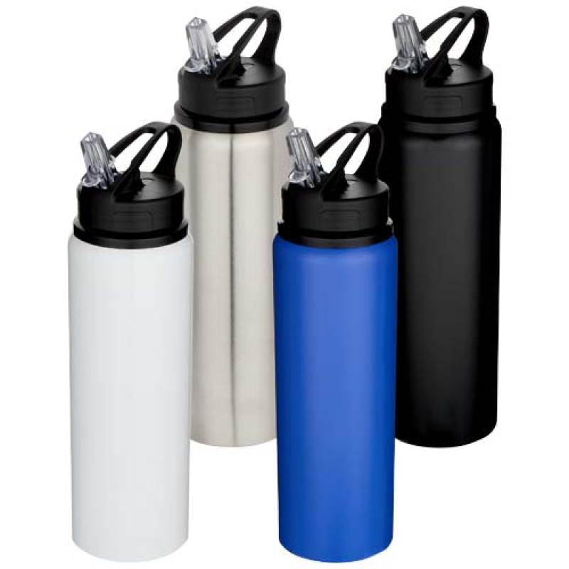 Botella de 800 ml de acero inoxidable reciclado con certificado RCS de una sola pared "Fitz"