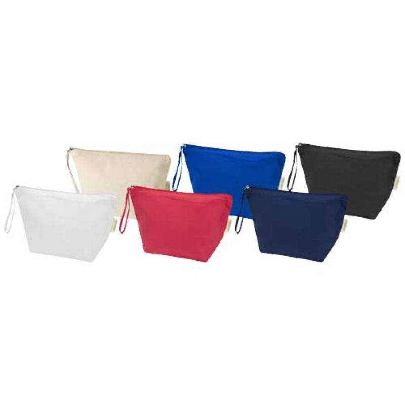 Bolsa de aseo grande de 3 l algodón orgánico OCS de 180 g/m² "Odisha"