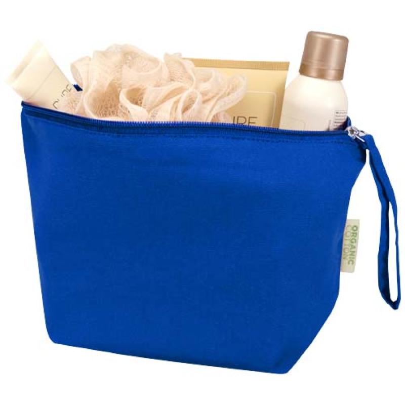 Bolsa de aseo grande de 3 l algodón orgánico OCS de 180 g/m² "Odisha"