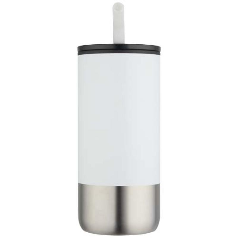 Vaso con aislamiento de 480 ml con certificado RCS y pajita "Grayson"