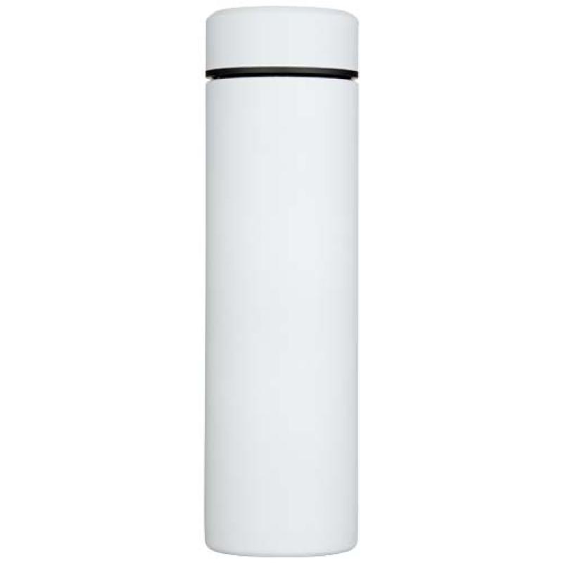 Termo de acero inoxidable de doble pared de 450 ml con colador de té "Taylor"