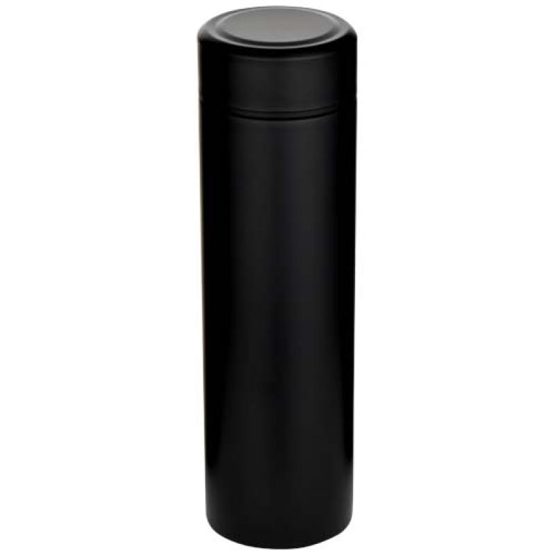 Termo de acero inoxidable de doble pared de 450 ml con colador de té "Taylor"