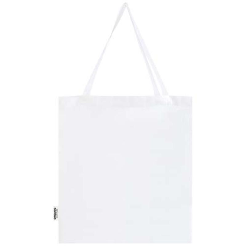 Bolsa Tote con refuerzos de 14 l algodón orgánico OCS de 180 g/m² "Odisha"