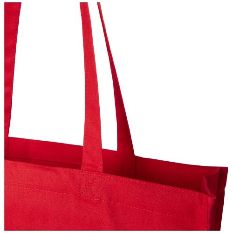 Bolsa Tote con refuerzos de 14 l algodón orgánico OCS de 180 g/m² "Odisha"