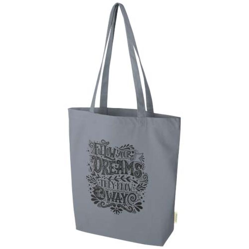 Bolsa Tote de 10 l algodón orgánico OCS de 270 g/m² "Odisha"