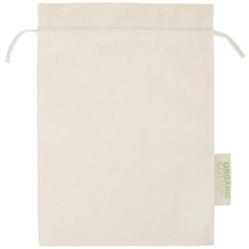 Bolsa de regalo algodón orgánico OCS de 140 g/m² - 42 x 30 cm "Odisha"