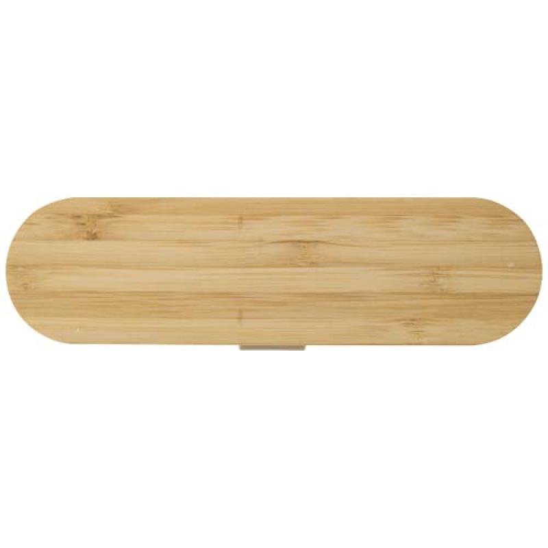 Set de cubiertos con tapa de bambú "Runa"