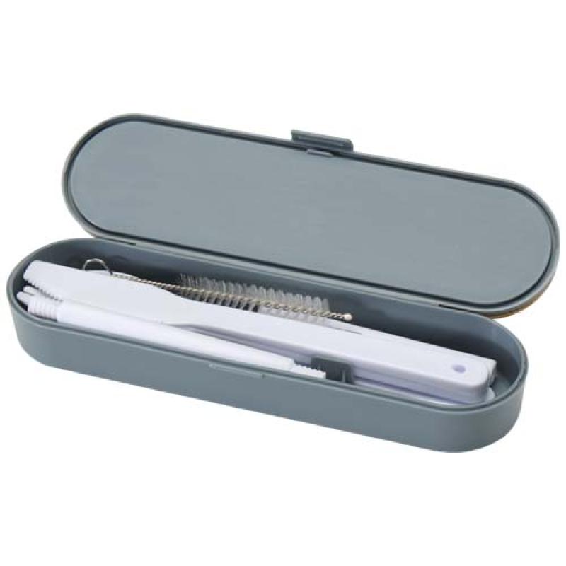 Set de cubiertos con tapa de bambú "Runa"