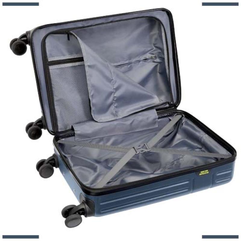Trolley de cabina en material reciclado GRS de 20" y 40 L "Rover"