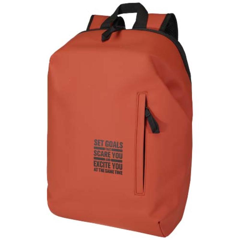 Mochila de 15" y 18 l antirrobo de material reciclado con certificado GRS "Resi Plus"