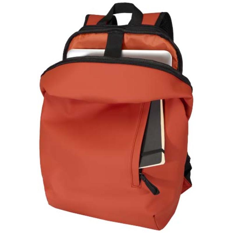 Mochila de 15" y 18 l antirrobo de material reciclado con certificado GRS "Resi Plus"