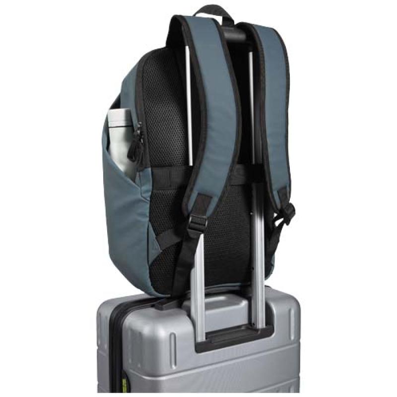 Mochila de 15" y 18 l antirrobo de material reciclado con certificado GRS "Resi Plus"